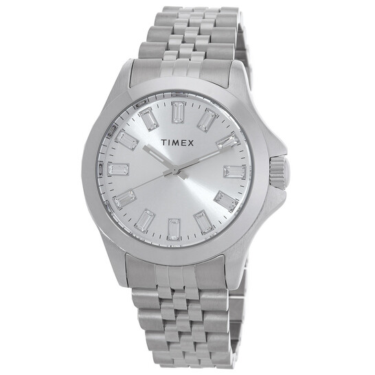 Timex Kaia Quartz Silver Dial Ladies Watch TW2V79900 0194366265316