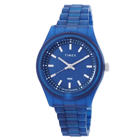 タイメックスレガシーオーシャン ソーラー TW2W56200 Timex Legacy Ocean 42mm Navy | Watches.com
