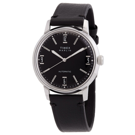 Timex Marlin Automatic Black Dial Men's Watch TW2W59700