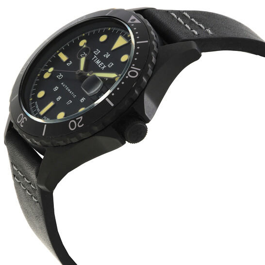 Timex Navi XL Automatic Black Dial Men's Watch TW2U10000
