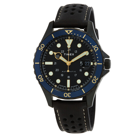 Timex Navi XL Automatic Black Dial Men's Watch TW2V41400