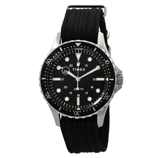 Timex Navi XL Quartz Black Dial Men's Watch TW2T75600