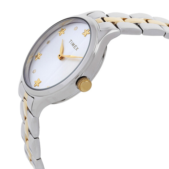 Timex Women\'s Watch TW2V23500 Quartz Silver Dial Two Tone Stainless Steel 36mm Timex Peyton Quartz Silver Dial Ladies Watch TW2V23500  main image 2