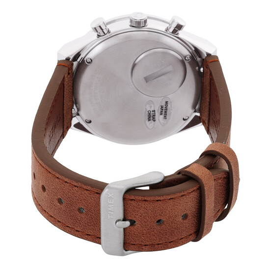 Timex Q Chronograph Quartz Cream Dial Men's Watch TW2V42800 Timex Q Chronograph Quartz Cream Dial Men's Watch TW2V42800