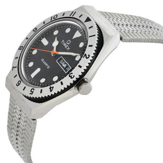 TIMEX シルバー ウォッチ tw2v00100 TIMEX》Q TIMEX TW2V00100 日本限定モデル クォーツ メンズの