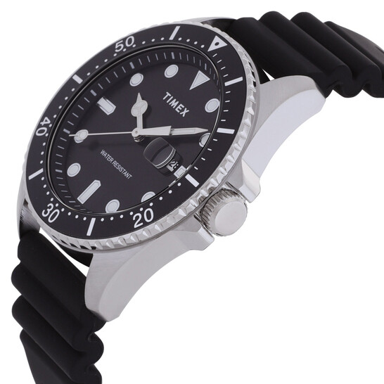 Timex Trend Quartz Black Dial Men's Watch TW2W71400 194366397895