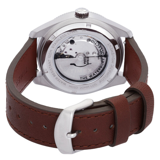 Timex Waterbury Automatic Black Dial Men's Watch TW2V24800ZV