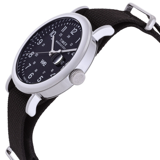 Reloj de hombre Weekender main line TW2W86100 de nylon y correa negra
