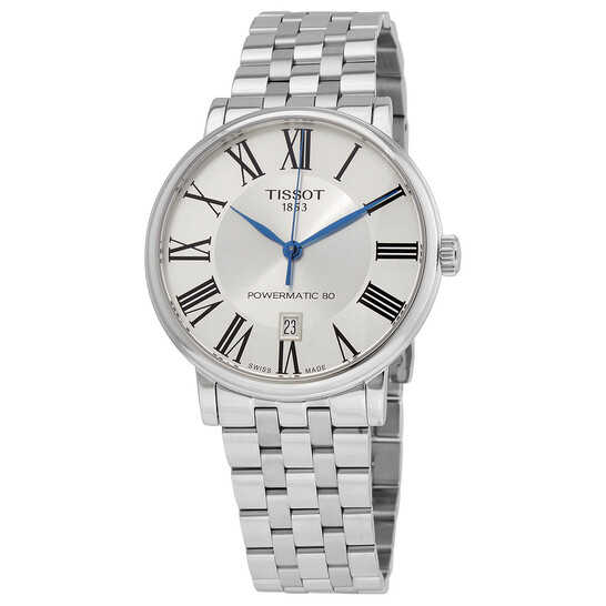 Tissot Carson Powermatic 80 Automatic Silver Dial Men's Watch T122