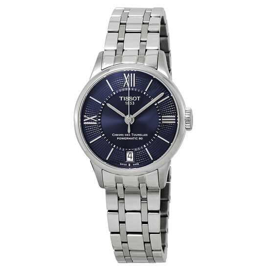 Tissot TissotChemin Des Tourelles Automatic Blue Dial Ladies Watch T099.207.11.048.00