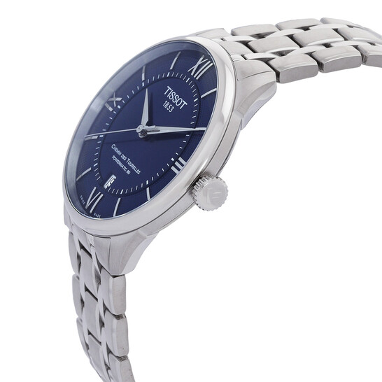 Tissot Chemin Des Tourelles Automatic Blue Dial Men's Watch
