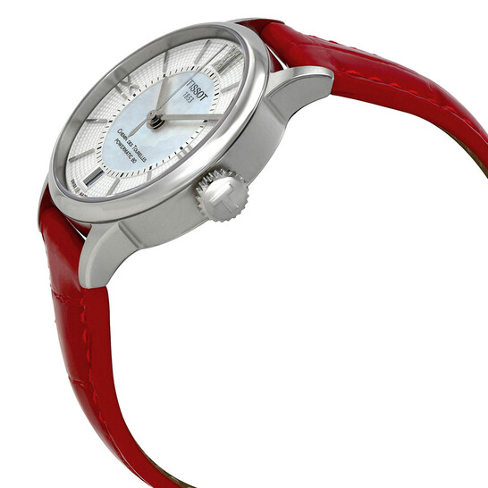 TISSOT ティソ T099.207.16.047.00腕時計 レディース Tissot Chemin Des Tourelles Automatic Chronometer Blue Dial