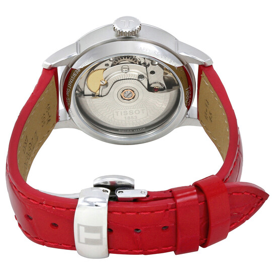 TISSOT ティソ T099.207.16.047.00腕時計 レディース Tissot Chemin Des Tourelles Automatic Chronometer Blue Dial
