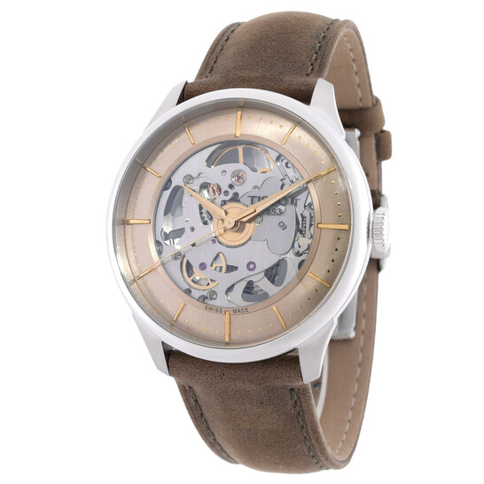 Tissot Chemin Des Tourelles Skeleton Automatic Men's Watch
