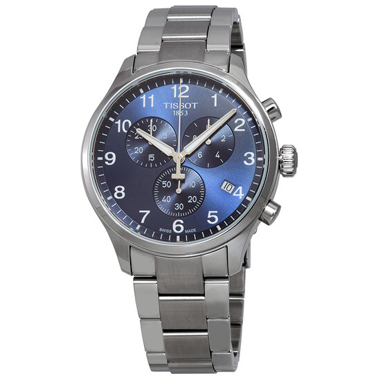 Tissot Chrono XL Classic Blue Dial Men's Watch T116.617.11.047.01 Tissot Chrono XL Classic Blue Dial Men's Watch T116.617.11.047.01 - 546x546