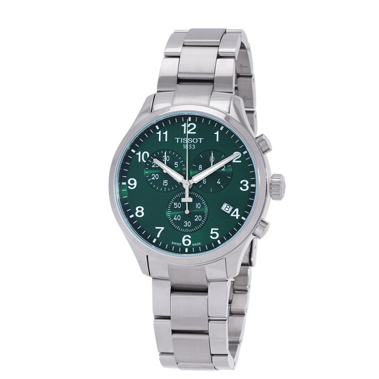 Tissot Chrono XL Classic Quartz Green Dial Men's Watch T116.617.11
