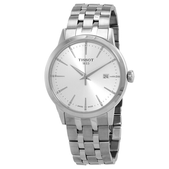 Tissot Classic Dream Quartz Silver Dial Men's Watch T129.410.11