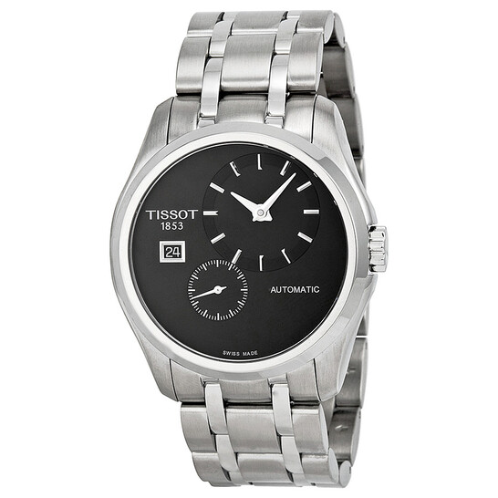Tissot Couturier Automatic Black Dial Men's Watch T035 Tissot Couturier Automatic Black Dial Men's Watch T035