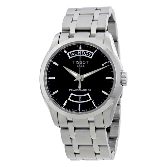 Tissot Couturier Powermatic 80 自動巻き レディース 腕時計 T0352071603101 Tissot Couturier Powermatic 80 - T0354071605102