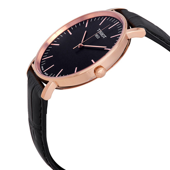 Tissot Everytime Large Black Dial Men's Watch T1096103605100 T109