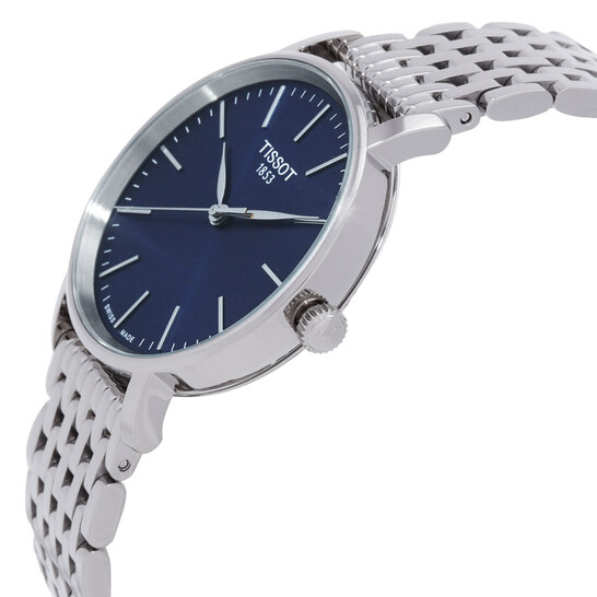 Tissot Everytime Quartz Blue Dial Ladies Watch T1432101104100