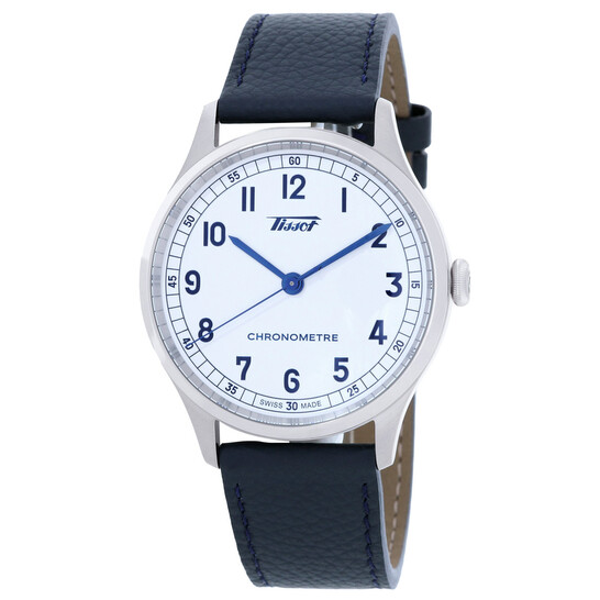 TISSOT ヘリテージ 1938 T142.464.16.032.00 Tissot Heritage 1938 Automatic Cosc Silver Dial Men's Watch T142
