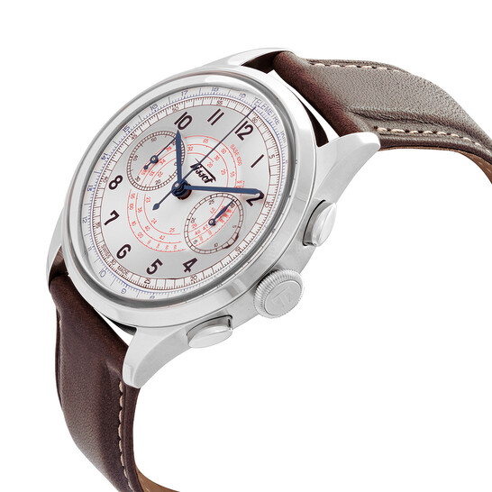 Tissot Heritage Telemeter Chronograph Automatic Silver Dial Men's