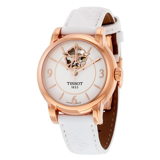 Tissot Lady Heart Powermatic 80 Mother of Pearl Dial Ladies Watch  T0502073701704