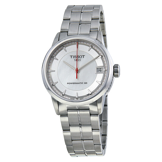 Tissot Luxury Asian Games Automatic Mother of Pearl Dial Stainless