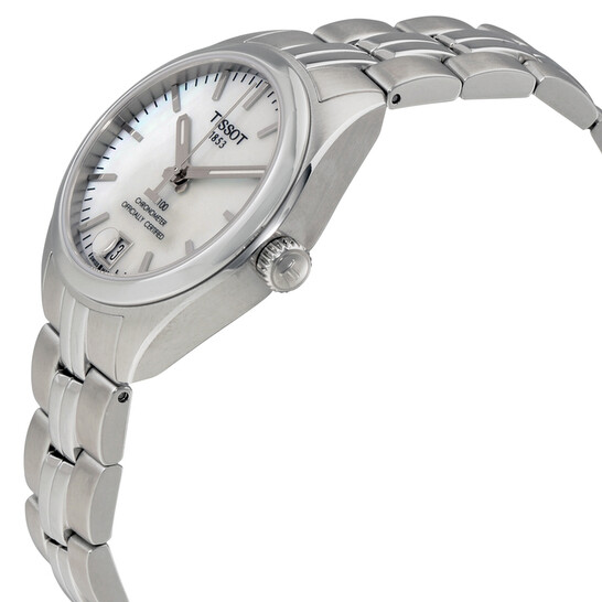 Tissot PR 100 Automatic Ladies Watch T101.208.11.111.00 - 546x546 Image #2