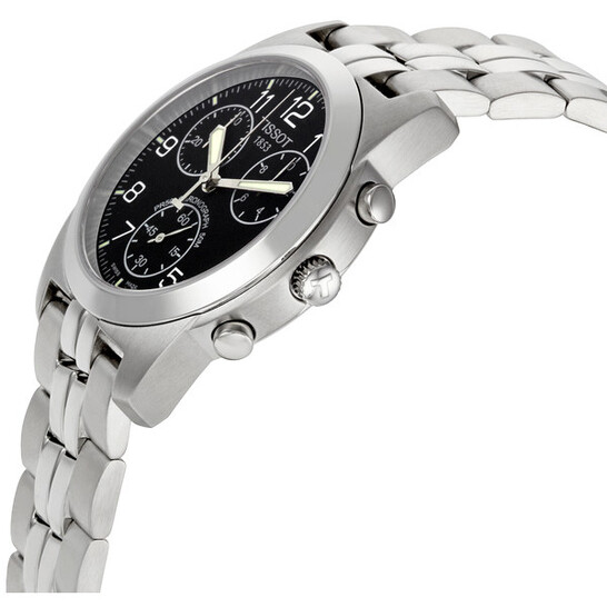 Tissot PR 50 Chronograph Quartz Black Dial Men's Watch T34.1.488