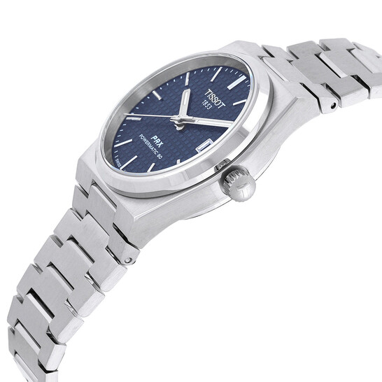 Tissot PRX 35mm ブルー PRX Quartz 35mm - Silver on Bracelet | Teddy Baldassarre