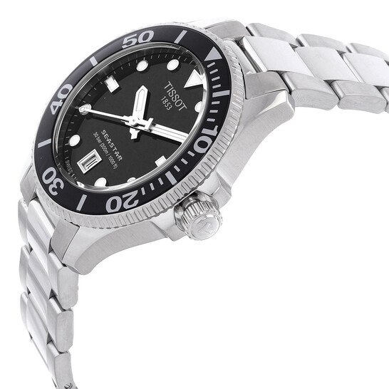 TISSOT SEASTAR QUARTZ ブラック b3ebcab9-0627-4078-b2a5-