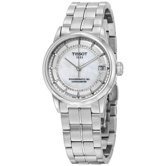 Excellent condition Diamond Tissot Ladies Powermatic 80 Automatic Watch Tissot Women main image 3