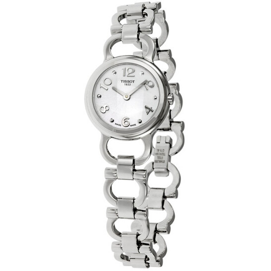 Tissot T-Classic Collection Quartz White Dial Ladies Watch