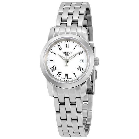 Tissot Watch Classic Dream T033210-A T033.210.22.111.00 Tissot T-Classic White Mother of Pearl  main image 3