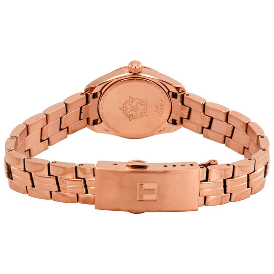 Tissot T-Classic Rose Rose Gold PVD Dial Ladies Watch