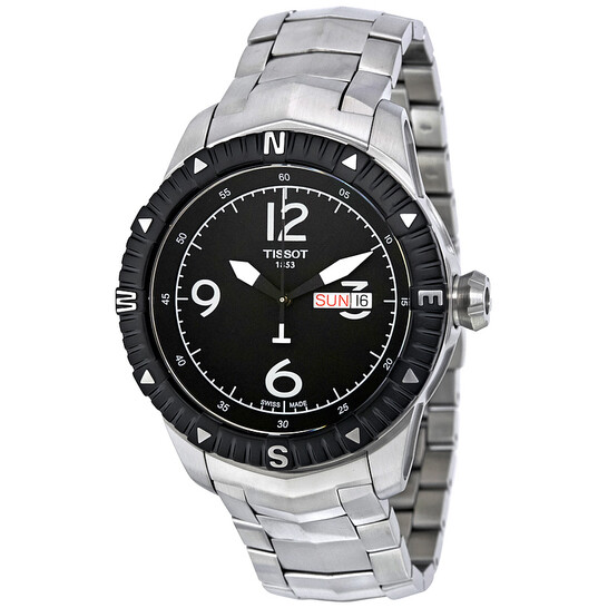 Tissot T-Navigator Automatic Black Dial Men's Watch T0624301105700