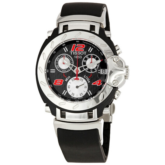Tissot T-Race NASCAR Chronograph Black Dial Men display picture 1