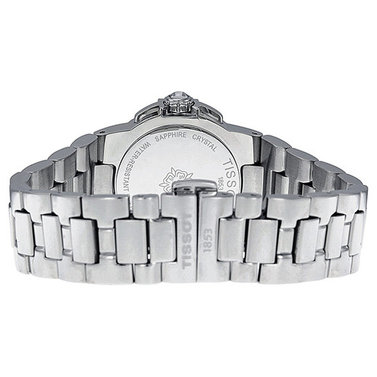 Tissot T-Sport White Dial Diamond Markers Ladies Watch 