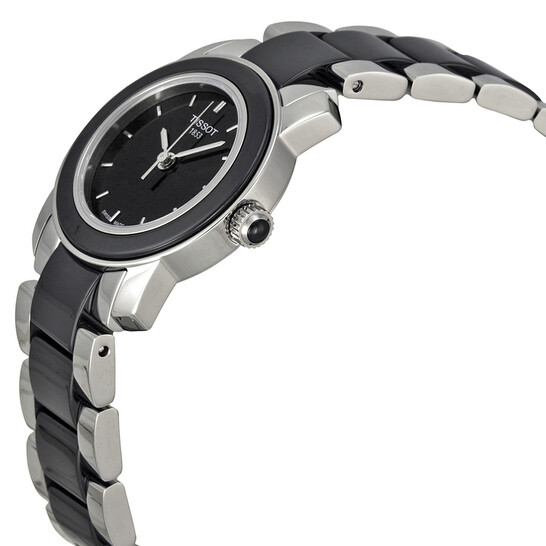 Tissot T-Trend Cera Black Ceramic Ladies Watch  display picture 2