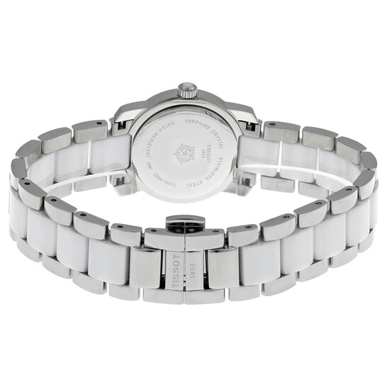 Tissot T-Trend Cera White Ceramic Diamond Ladies Watch T0642102201600