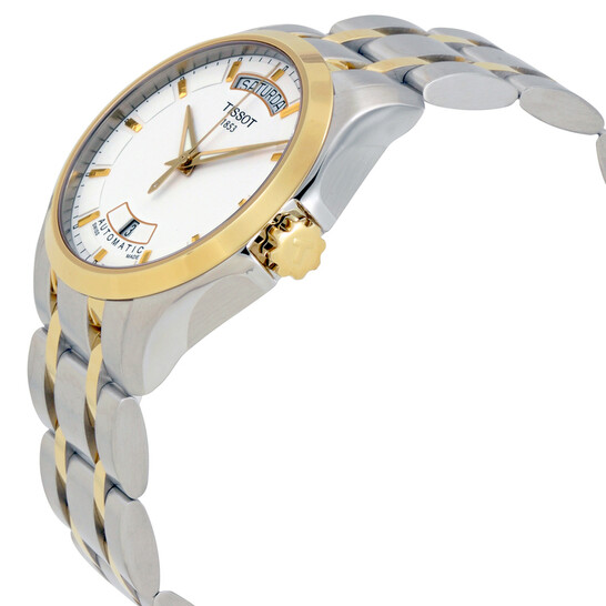 Tissot T-Trend Couturier  White Dial Men's Watch T0354072201100 - 546x546 Image #2