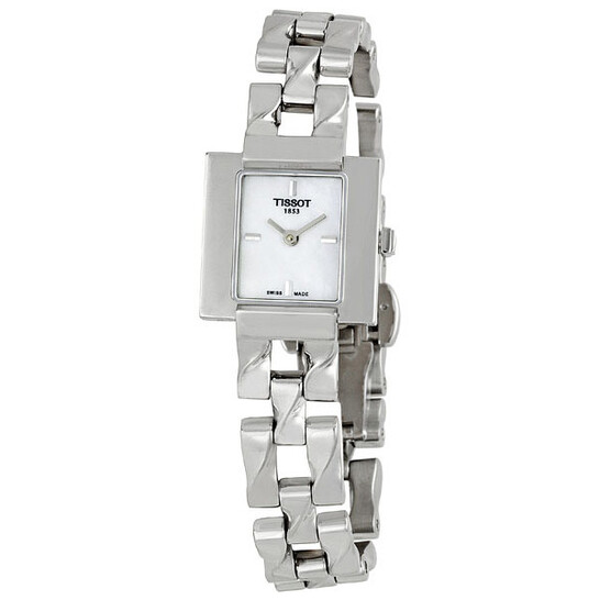 TISSOT LIKE NEW WOMEN’S STAINLESS STEEL 30MM. Only worn once. Comes with box. Tissot Ballade 30mm White Dial Two Toned Stainless Steel  main image 2