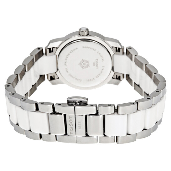 Tissot T-Trend White Ceramic Ladies Watch T0642102201100  display picture 1