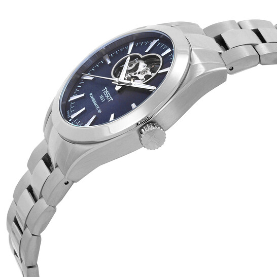 Tissot Gentleman Powermatic 80 Open Heart Automatic Blue