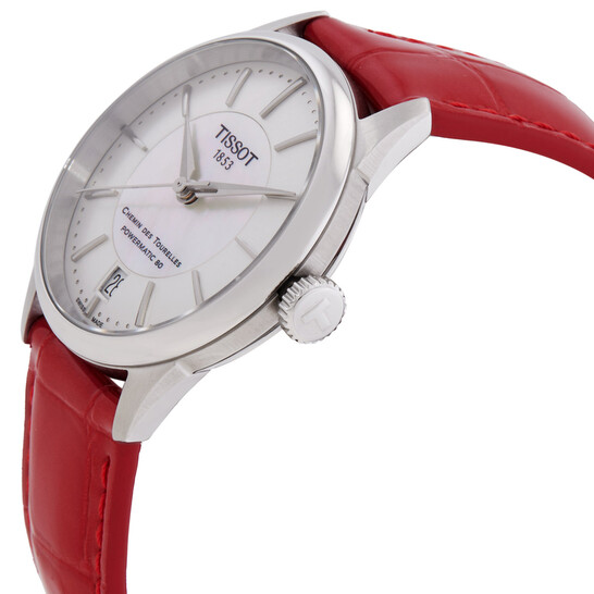 時計 TISSOT T-Classic Women's Automatic Tissot T-Classic Ballade Automatic Mother of Pearl Dial