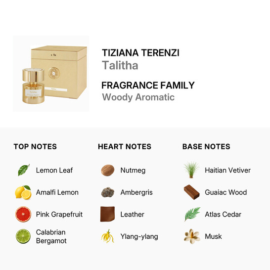 Tiziana Terenzi Talitha Extrait De Parfum Spray 3.4 oz Fragrance