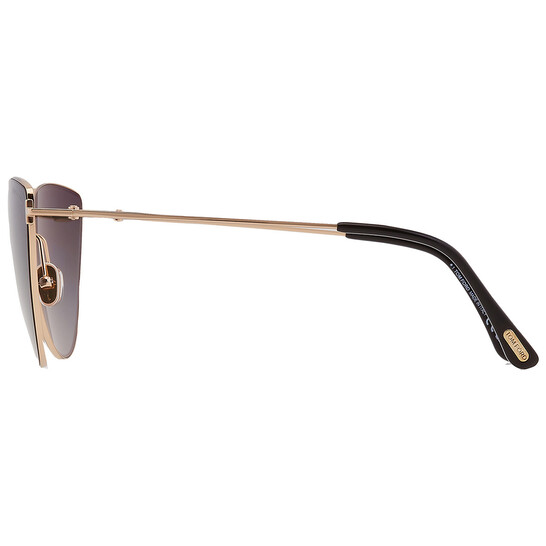 TOM FORD ANAIS ROSE GOLD/SMOKE SUNGLASSES TF1005 Tom Ford Anais-02 FT1005 28B 62 Sunglasses | Glasses Station main image 2