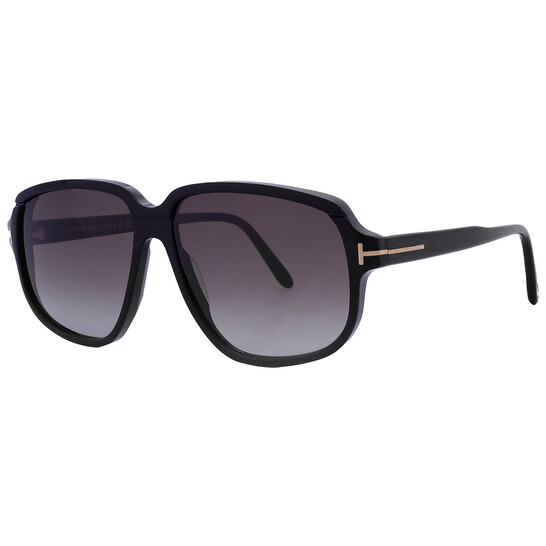 Tom Ford Anton Smoke Gradient Square Men's Sunglasses FT1024